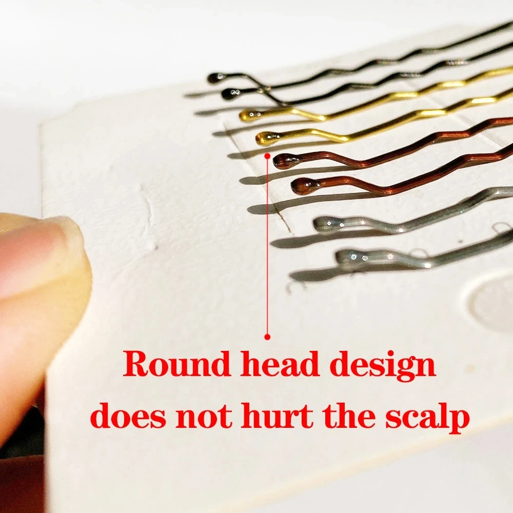 150pcs Women Solid Casual Bobby Pin Box Set For Daily Life Pins Female Hair Clips For Makeup Tools Hair Styling Accessories