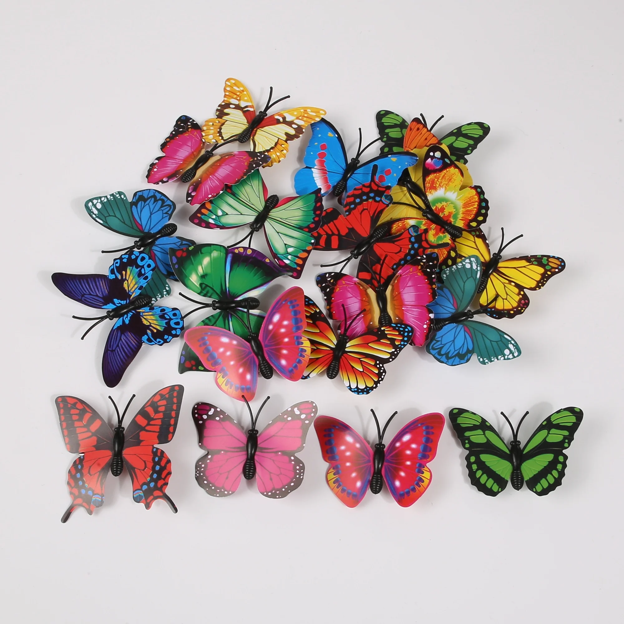 10/20/30pcs Cartoon Butterfly Hair Clips Cute Simulated Butterfly Hair Pins Set for Women Girls Cute Design Hairpin for Party