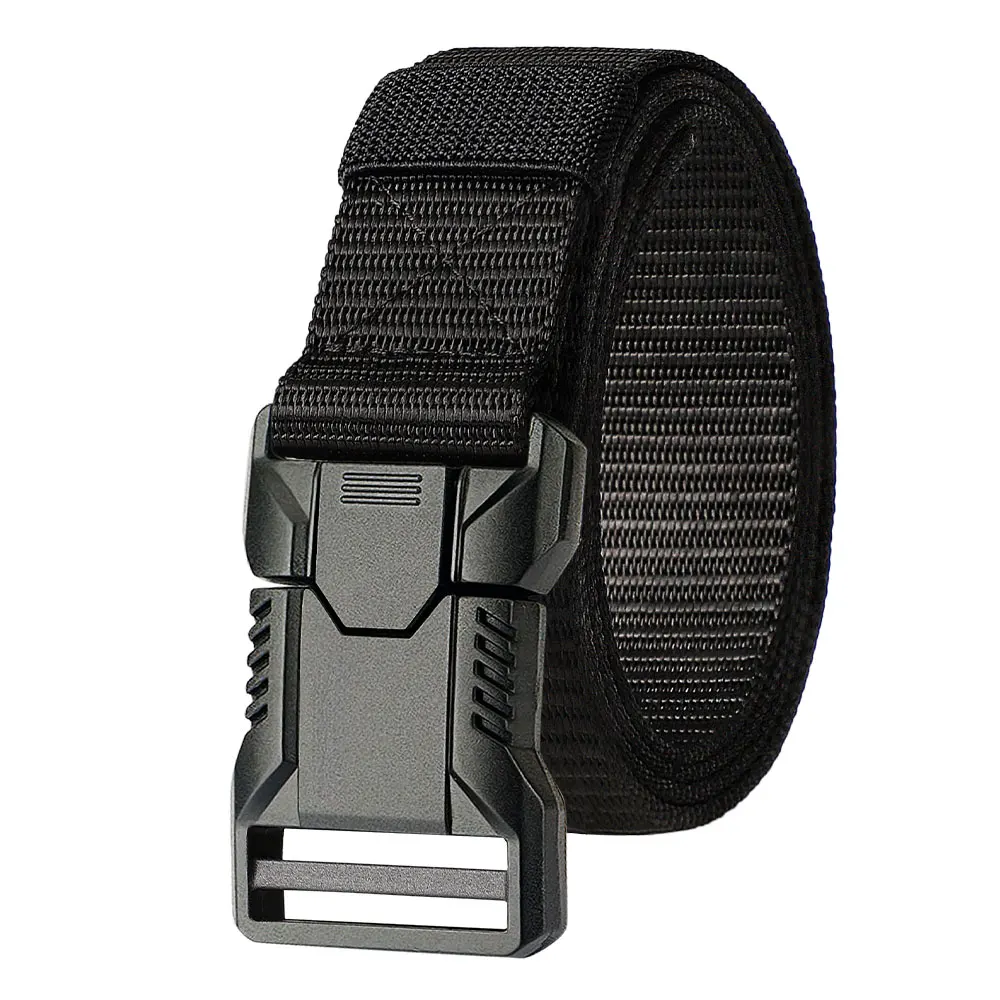 1Pcs Men's Tactical Sports Belt Adjustable Quick Release Buckle Multipurpose Outdoor Training Mountaineering Belt For Ideal Gift