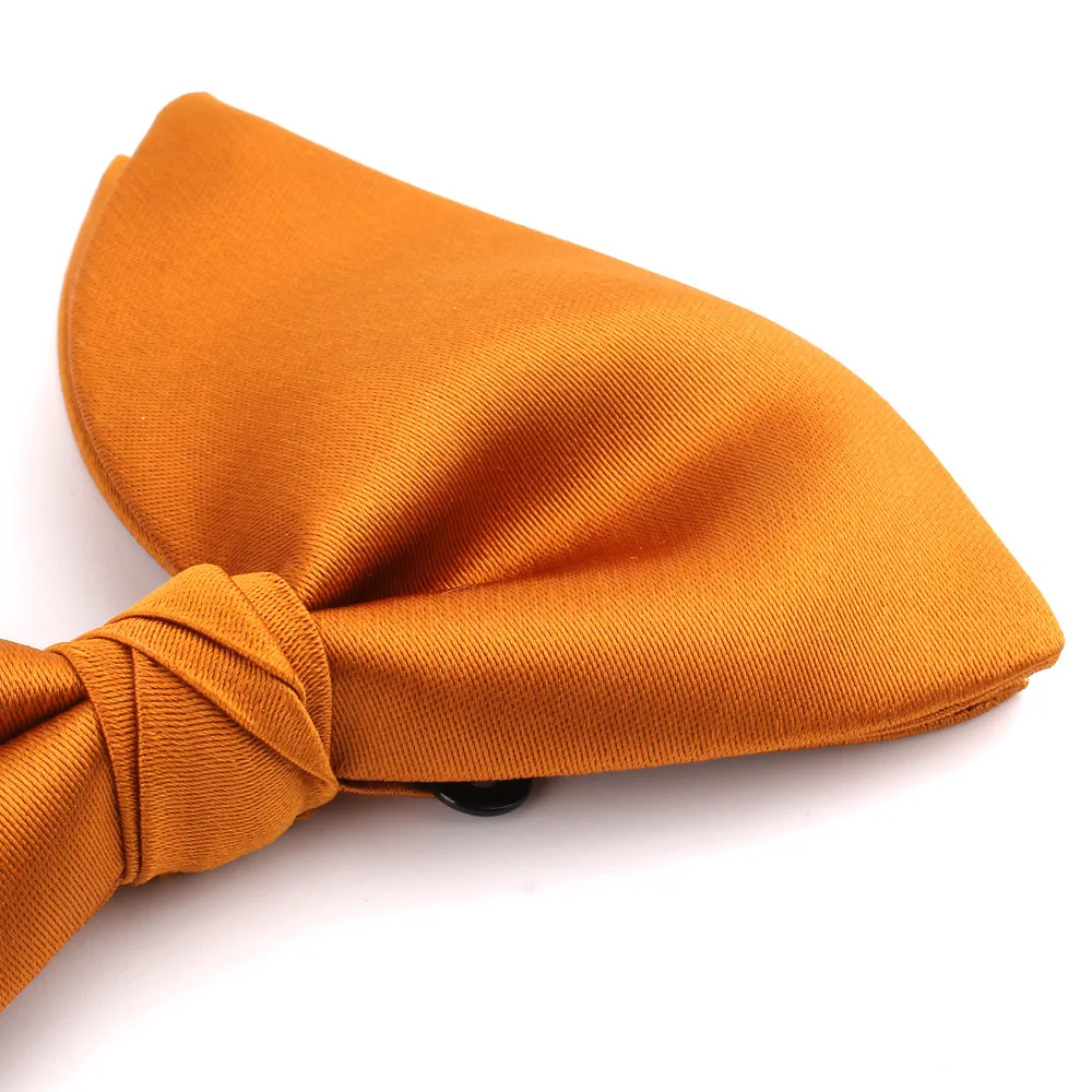 Big Bowtie Men Groom Wedding Solid Color Cravata Accessories Women Big Bow Tie Soft Neck Wear Knot Formal Gift For Men Women