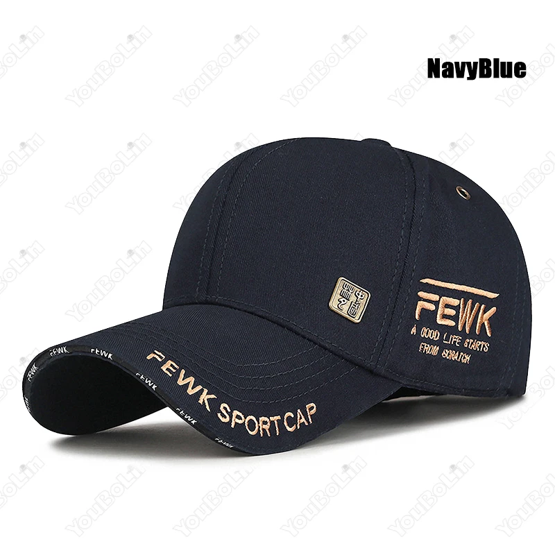 New Fashion High Quality Unisex Chinese Style Letters Embroidery Cotton Adjustable Baseball Cap Sun Hat Trucker Caps Dad Hats