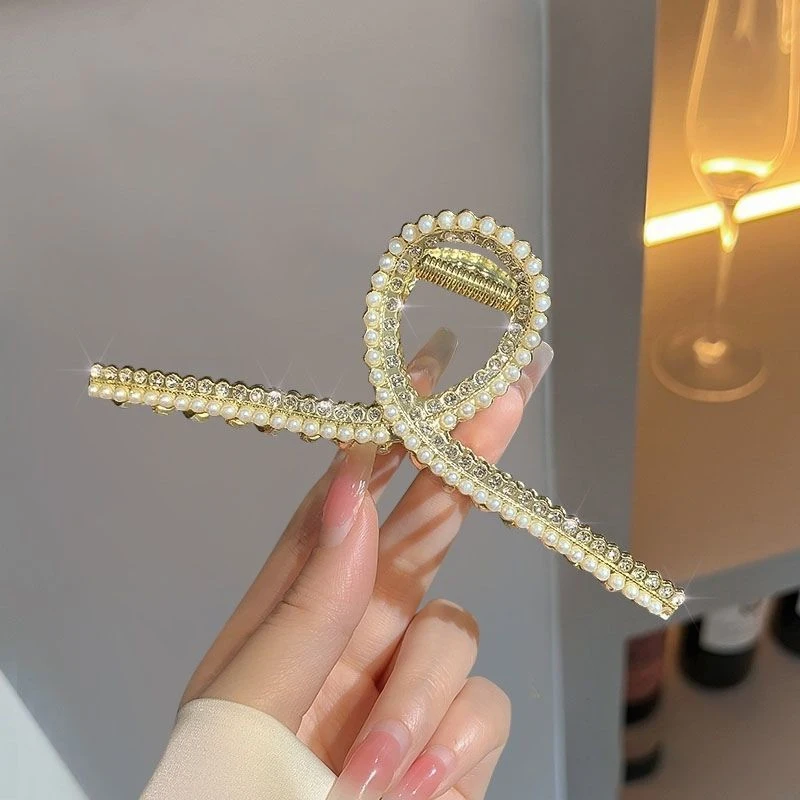 1/3pcs high-end metal hair clip for women, back of the head hair clip, shark clip, temperament hair clip, new hairpin head