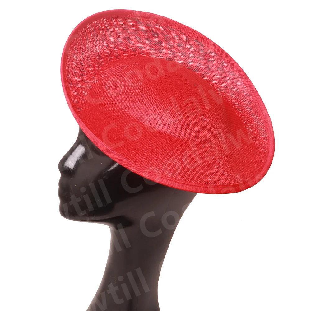 30CM Fascinator Base For Women Wedding Millinery Cap Supplies DIY Hair Accessories Bride Wedding Fascinator Bases Hat