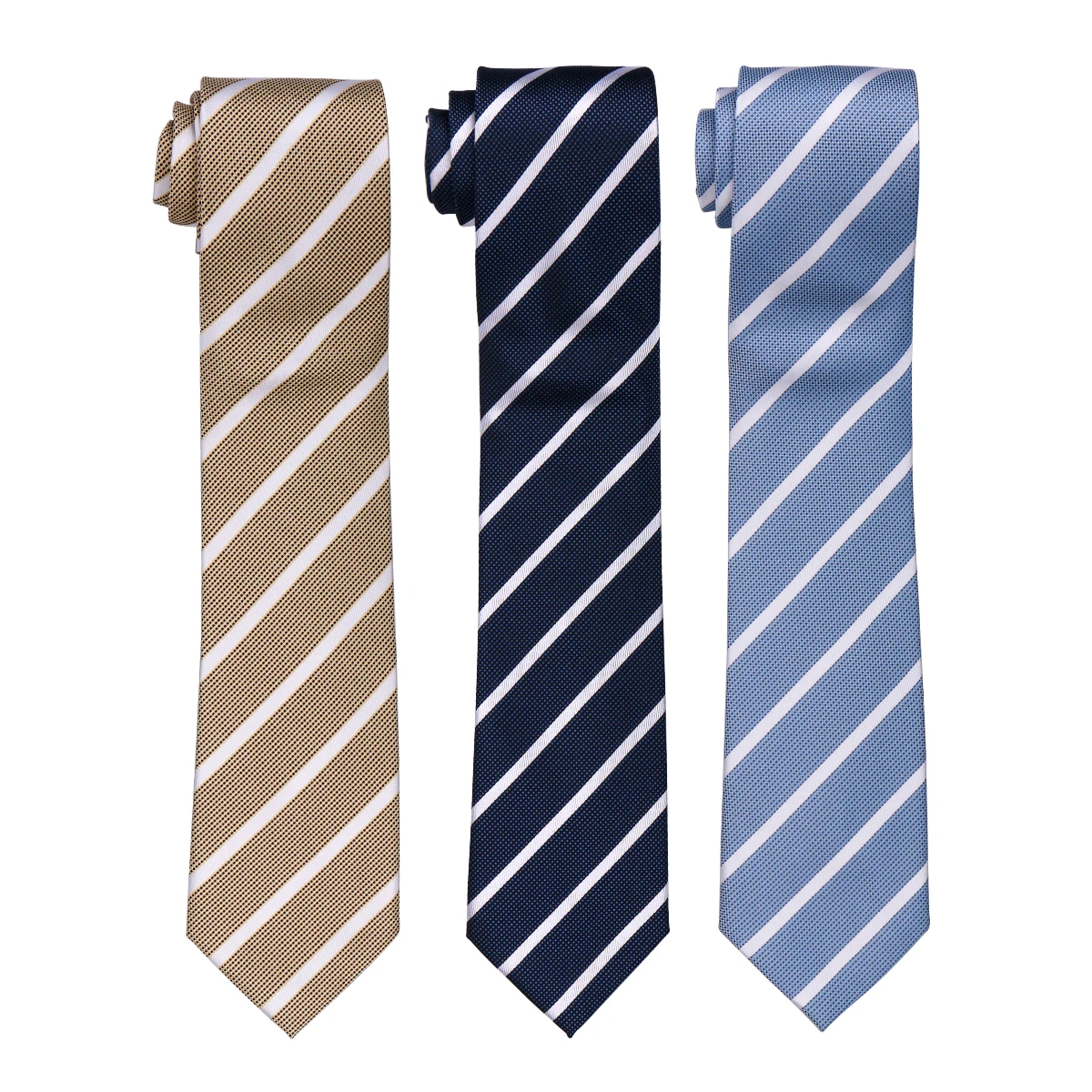 Men Tie 8cm Business 60 Styles Daily Wear Luxury Neckties Classic Striped Gravata For Men Fit Wedding Workplace Suit Accessories