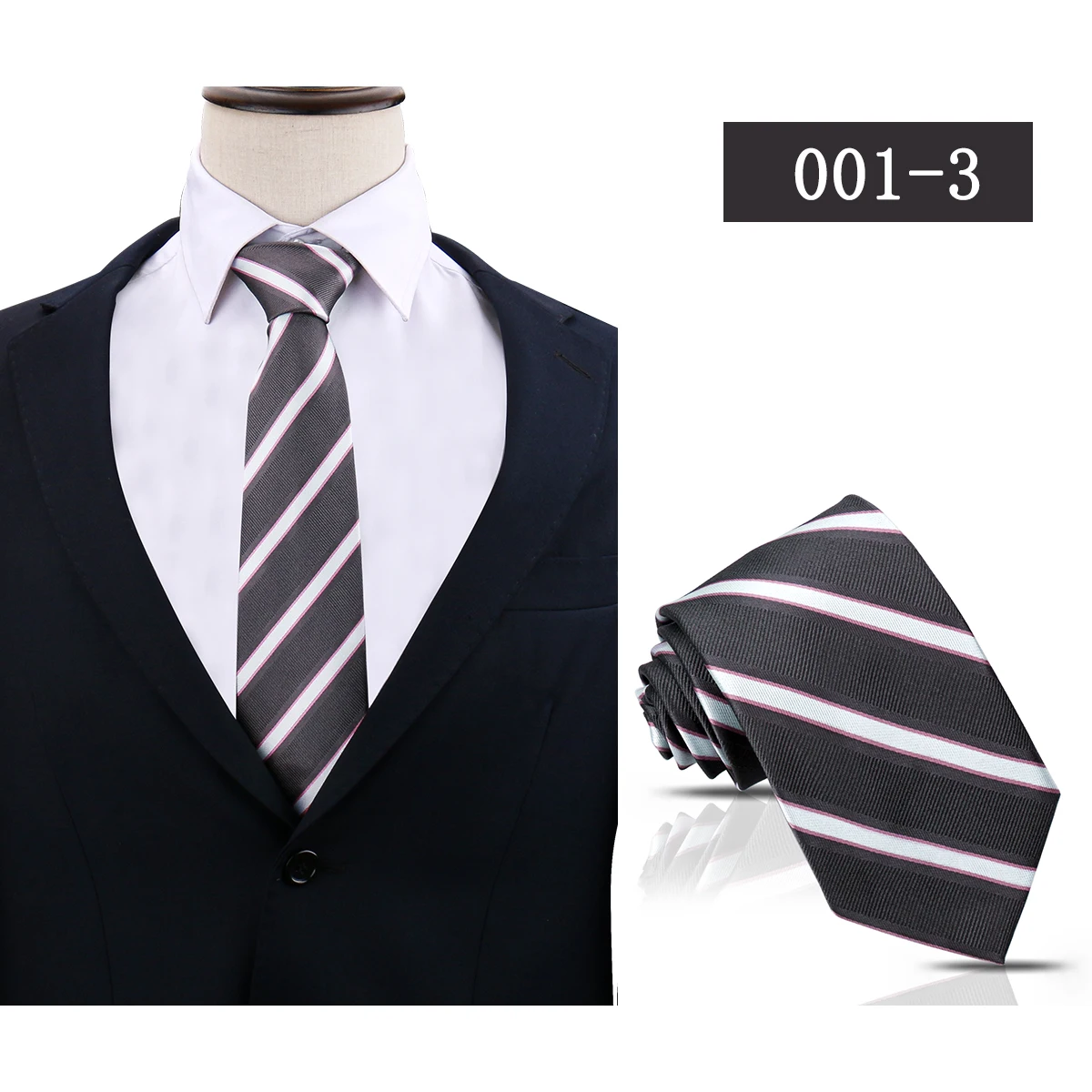 Men Tie 8cm Business 60 Styles Daily Wear Luxury Neckties Classic Striped Gravata For Men Fit Wedding Workplace Suit Accessories