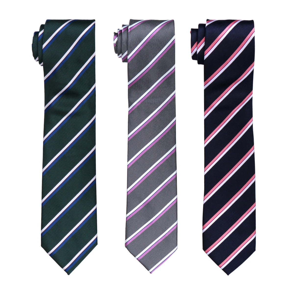 Men Tie 8cm Business 60 Styles Daily Wear Luxury Neckties Classic Striped Gravata For Men Fit Wedding Workplace Suit Accessories