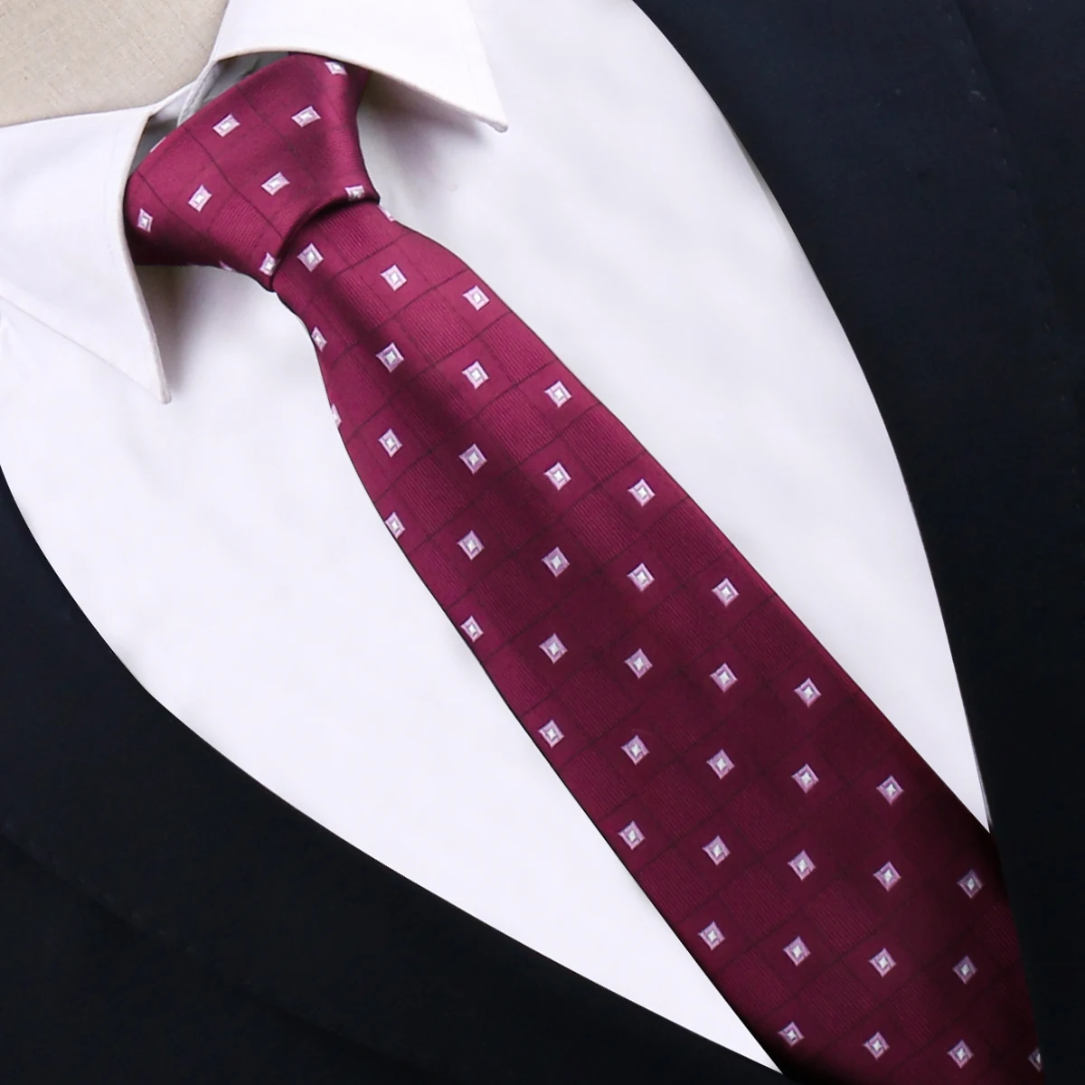 Men Tie 8cm Business 60 Styles Daily Wear Luxury Neckties Classic Striped Gravata For Men Fit Wedding Workplace Suit Accessories