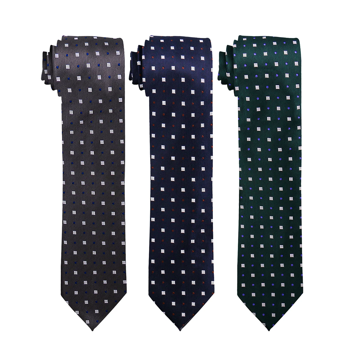 Men Tie 8cm Business 60 Styles Daily Wear Luxury Neckties Classic Striped Gravata For Men Fit Wedding Workplace Suit Accessories