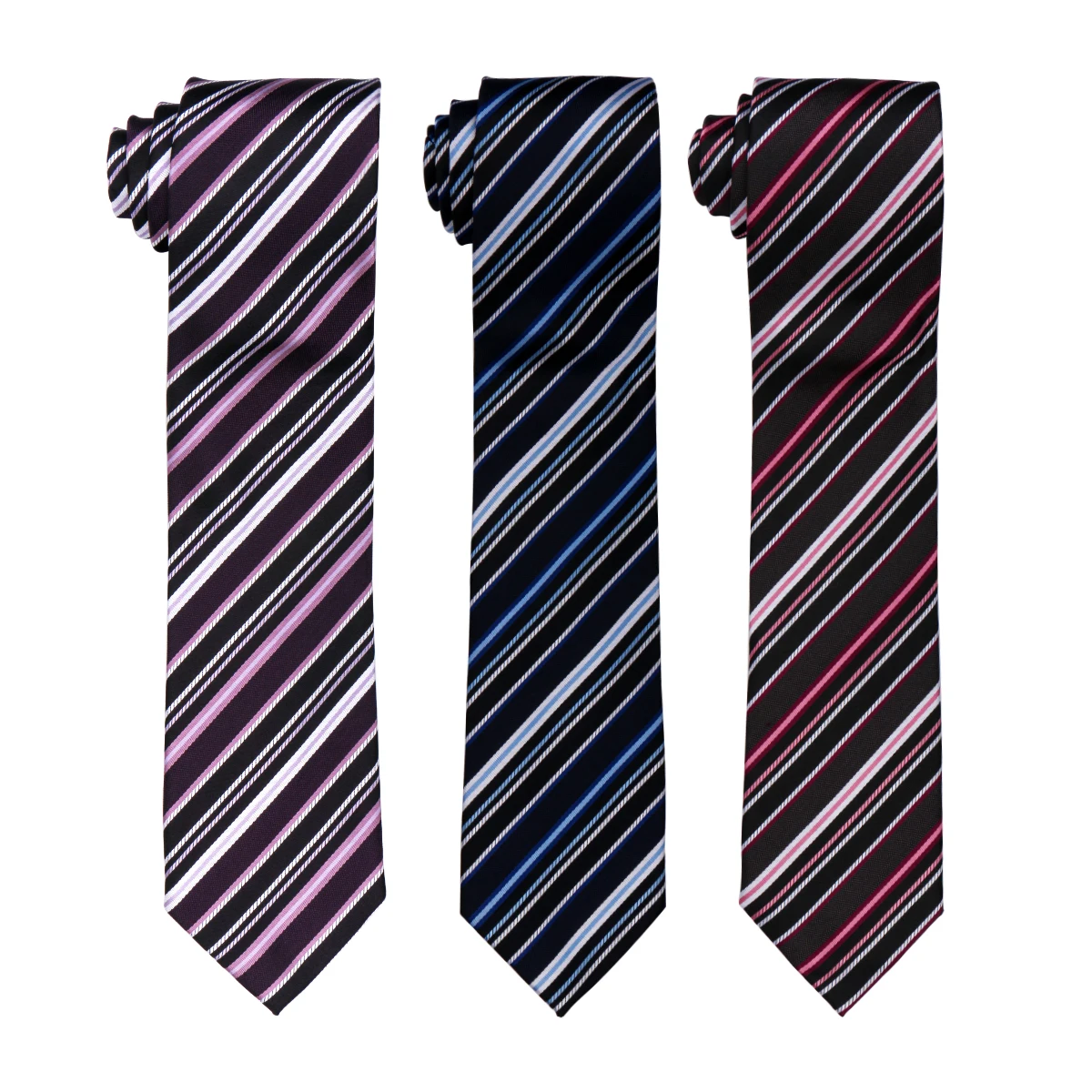Men Tie 8cm Business 60 Styles Daily Wear Luxury Neckties Classic Striped Gravata For Men Fit Wedding Workplace Suit Accessories
