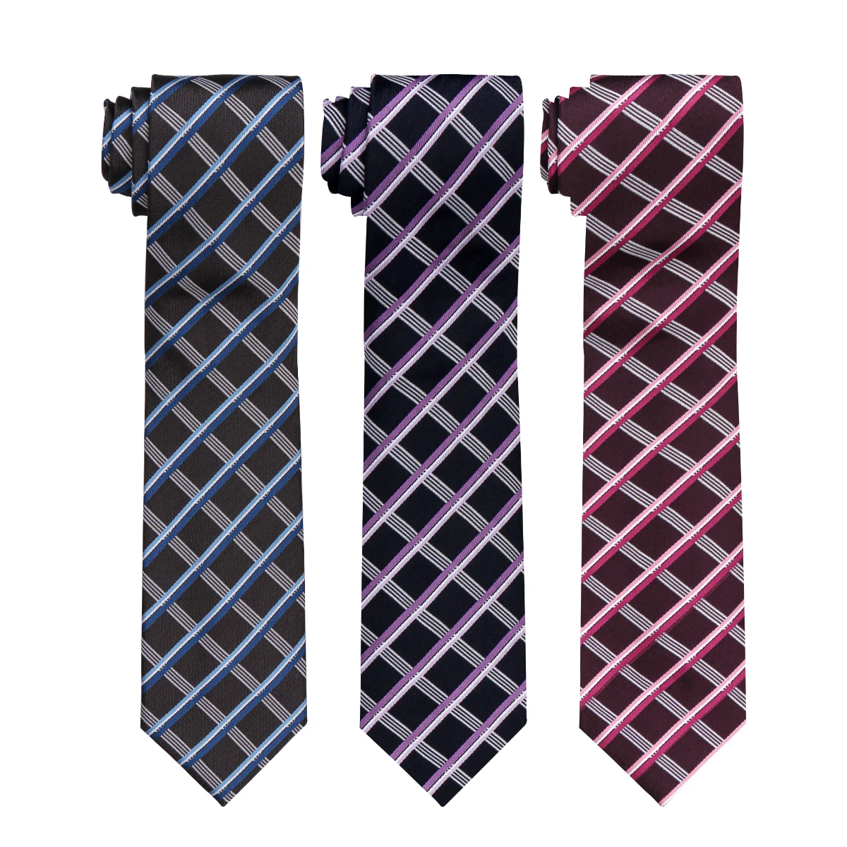 Men Tie 8cm Business 60 Styles Daily Wear Luxury Neckties Classic Striped Gravata For Men Fit Wedding Workplace Suit Accessories