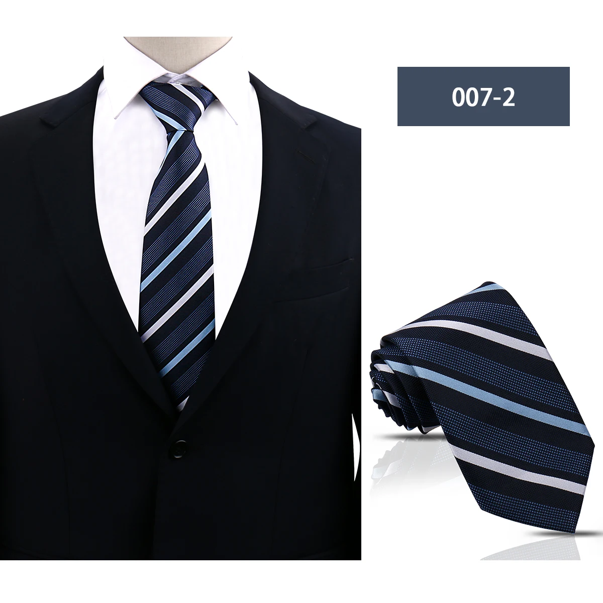 Men Tie 8cm Business 60 Styles Daily Wear Luxury Neckties Classic Striped Gravata For Men Fit Wedding Workplace Suit Accessories
