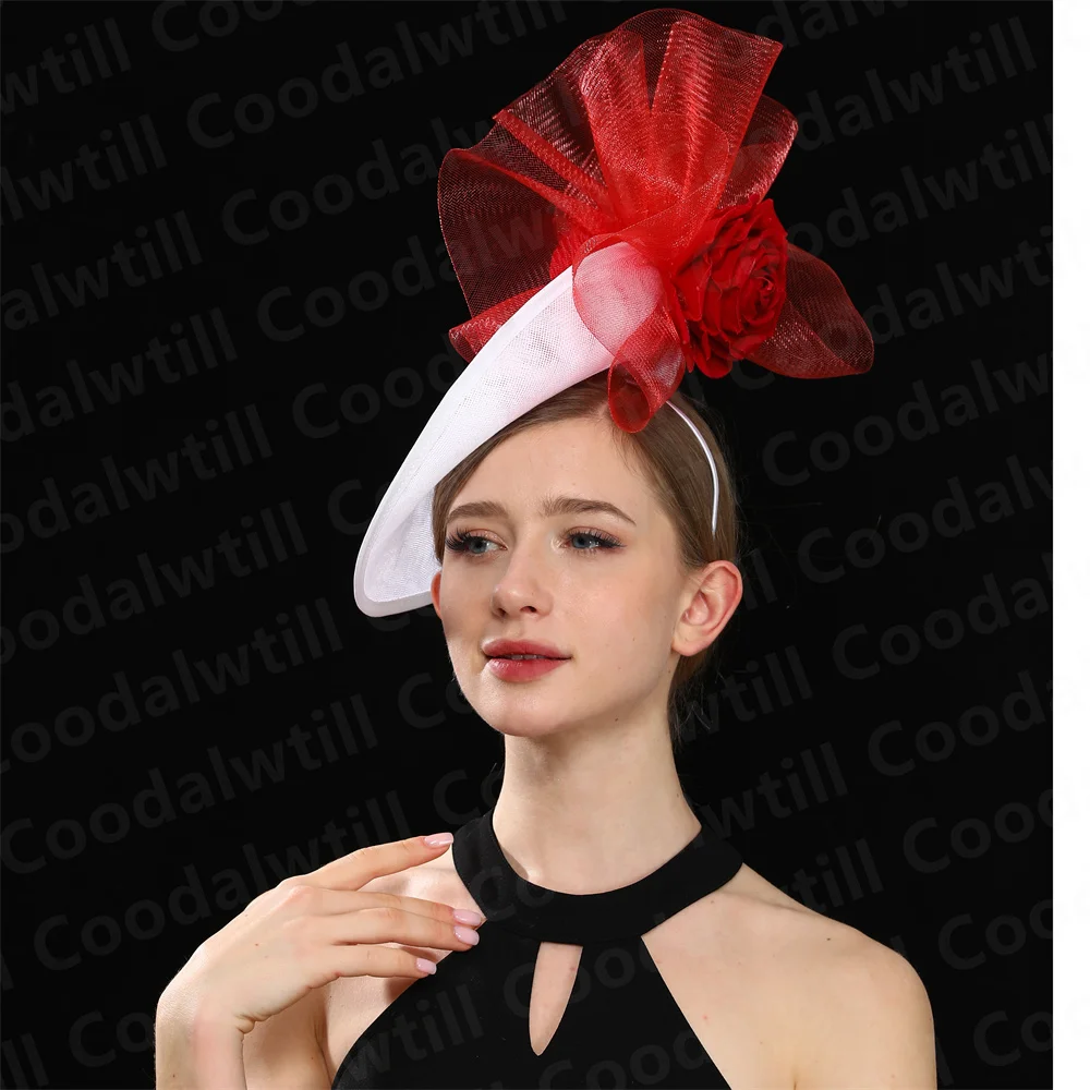 Purple Pillbox Fasciantor Church Hat WOmen Kentucky Veils Fascinators Hat Headband Ladies Chic Cocktail Race Party Chapeau Cap