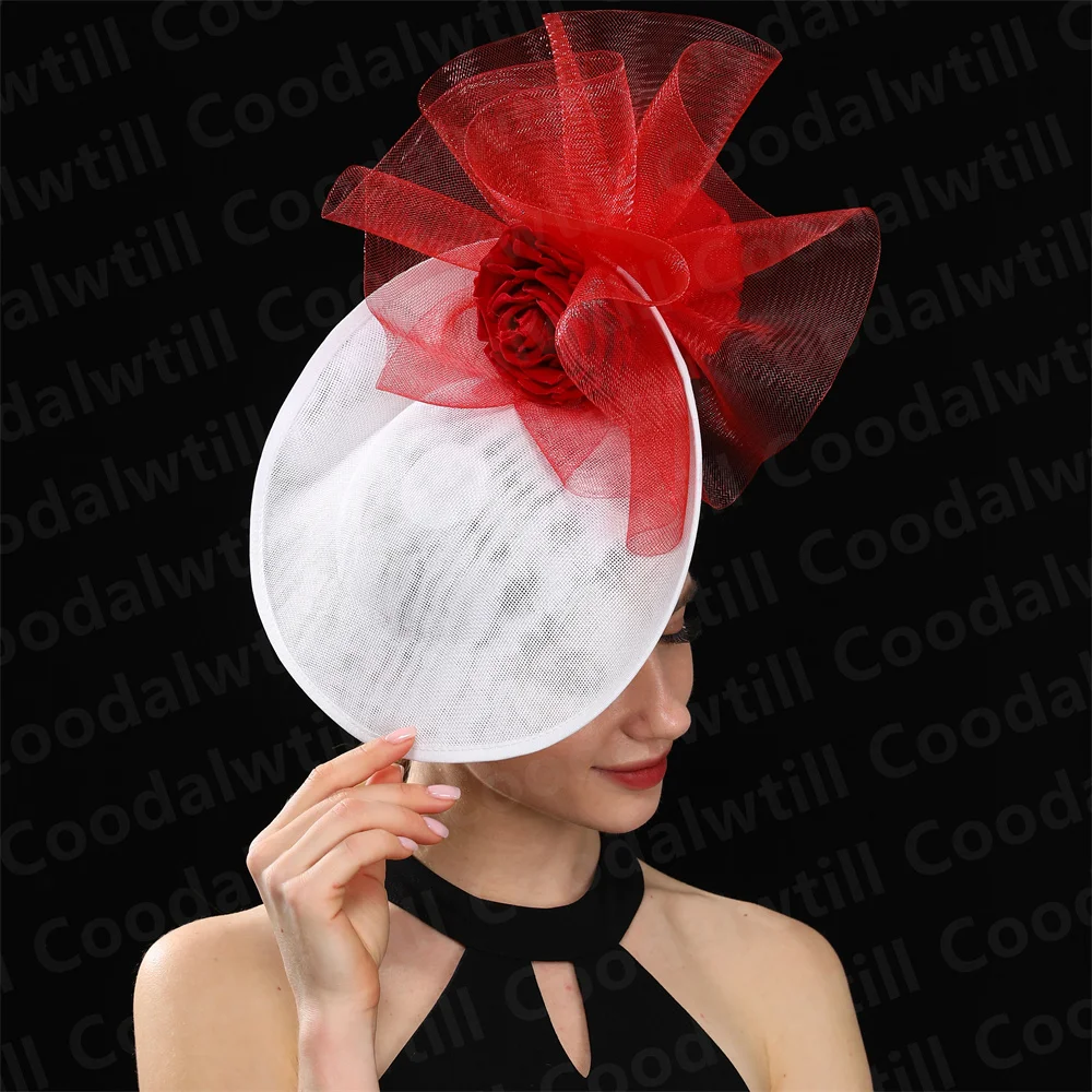 Purple Pillbox Fasciantor Church Hat WOmen Kentucky Veils Fascinators Hat Headband Ladies Chic Cocktail Race Party Chapeau Cap