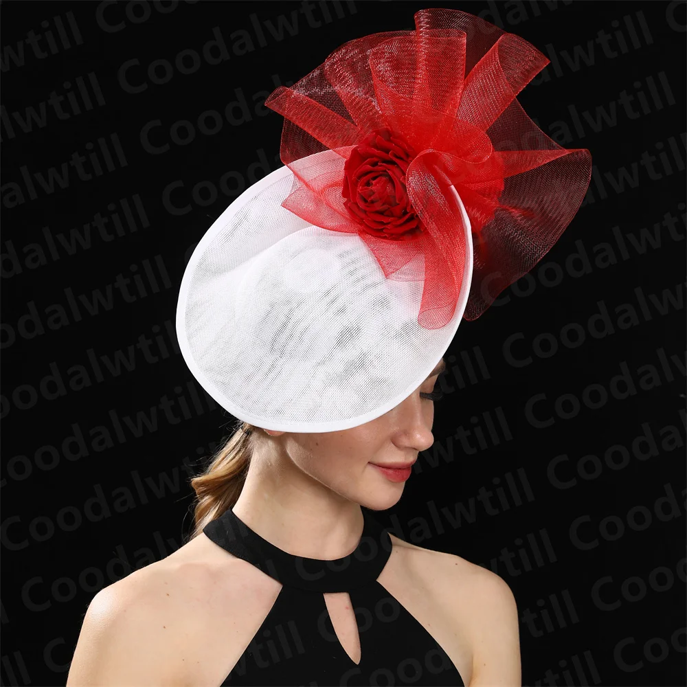 Purple Pillbox Fasciantor Church Hat WOmen Kentucky Veils Fascinators Hat Headband Ladies Chic Cocktail Race Party Chapeau Cap