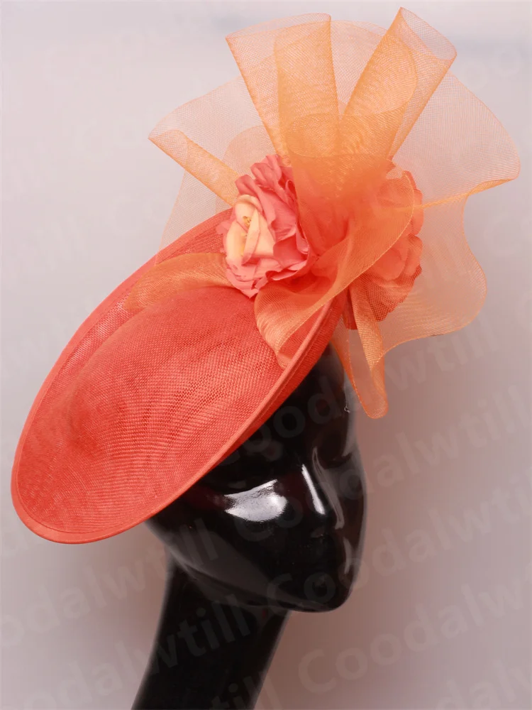 Purple Pillbox Fasciantor Church Hat WOmen Kentucky Veils Fascinators Hat Headband Ladies Chic Cocktail Race Party Chapeau Cap