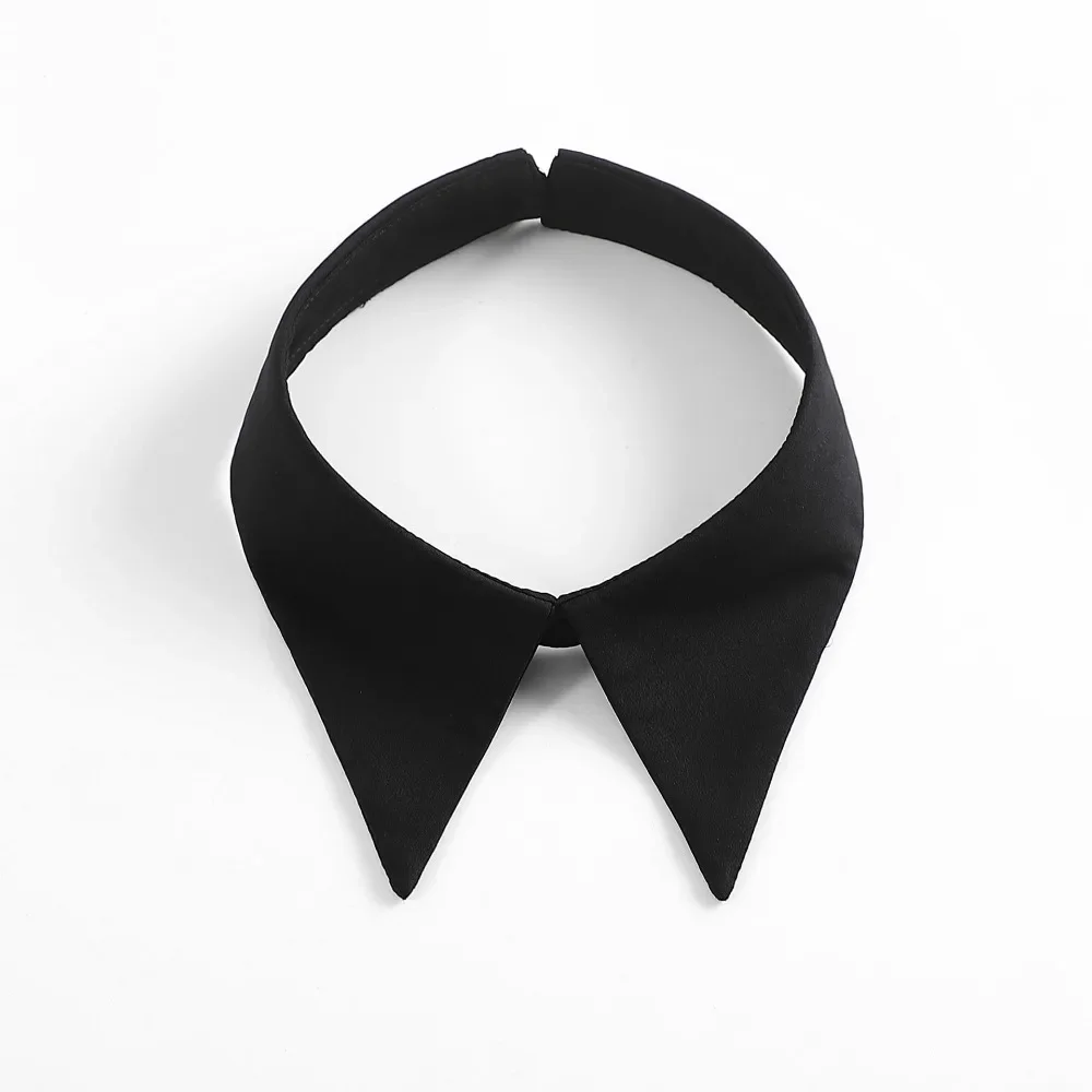 Solid Fake Collars for Women Girls Shirt Necklace Choker Flase Collar Shawl Girls Removable Dress Detachable Collars Faux Collar