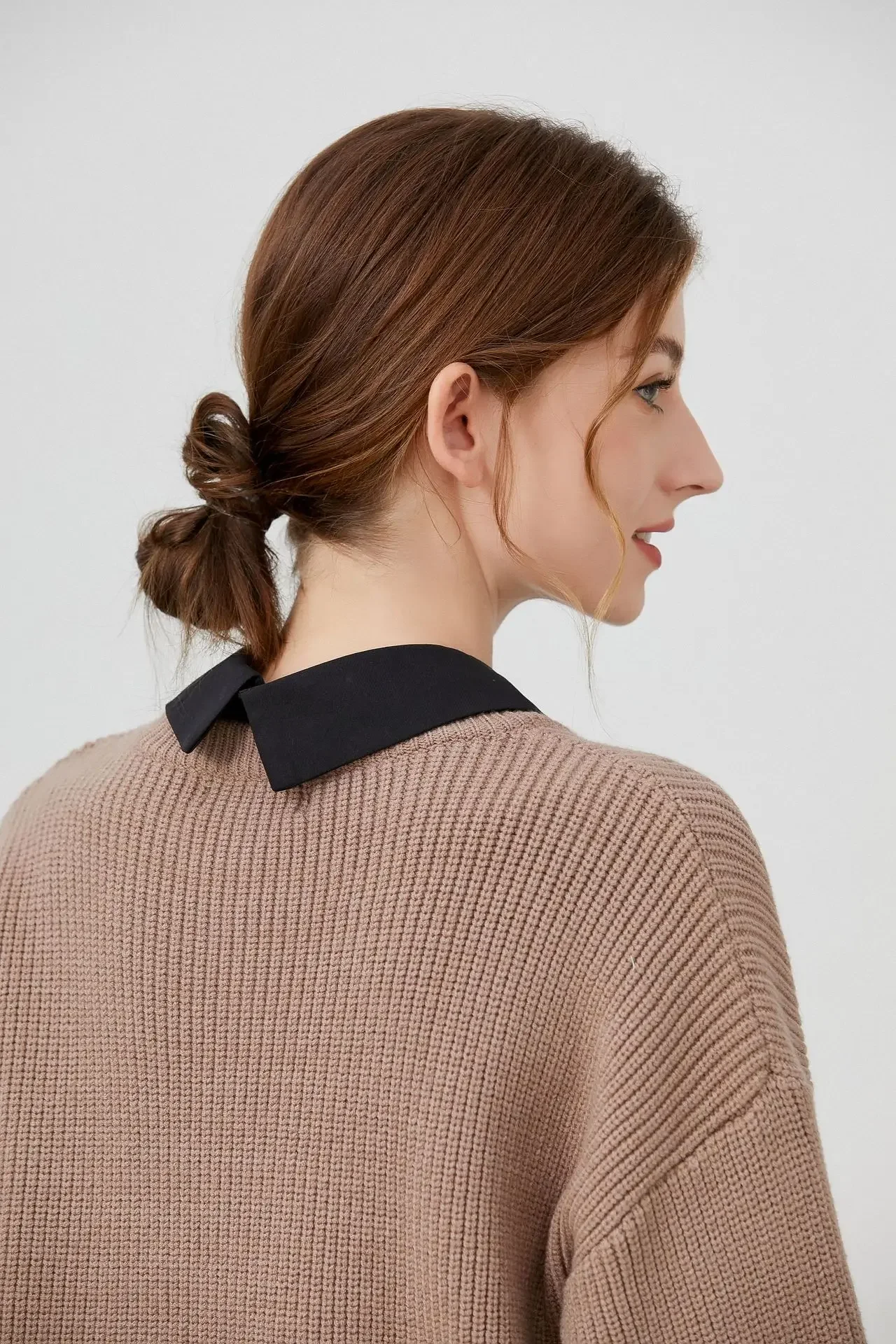 Solid Fake Collars for Women Girls Shirt Necklace Choker Flase Collar Shawl Girls Removable Dress Detachable Collars Faux Collar