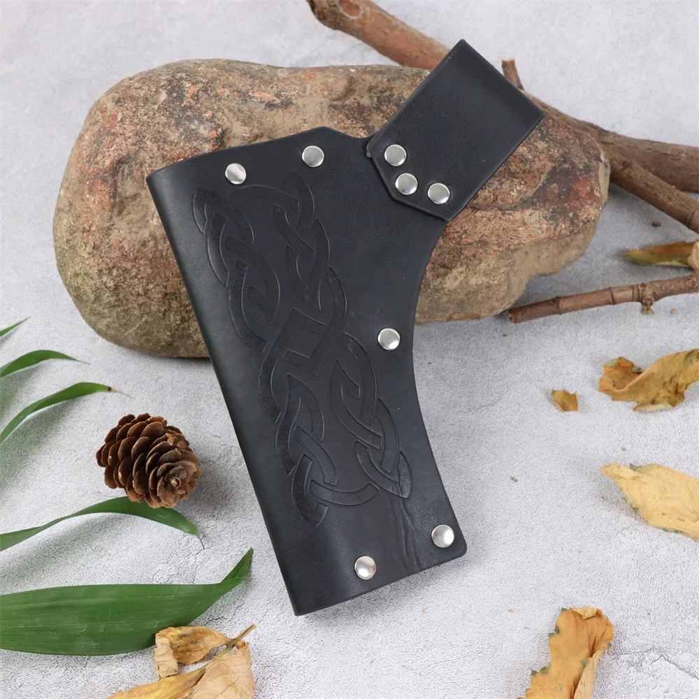 Medieval Belt Clothing Accessories Renaissance Skirt Hiking Viking Horn Belt Leather Cover Leather Cover Sword Frog