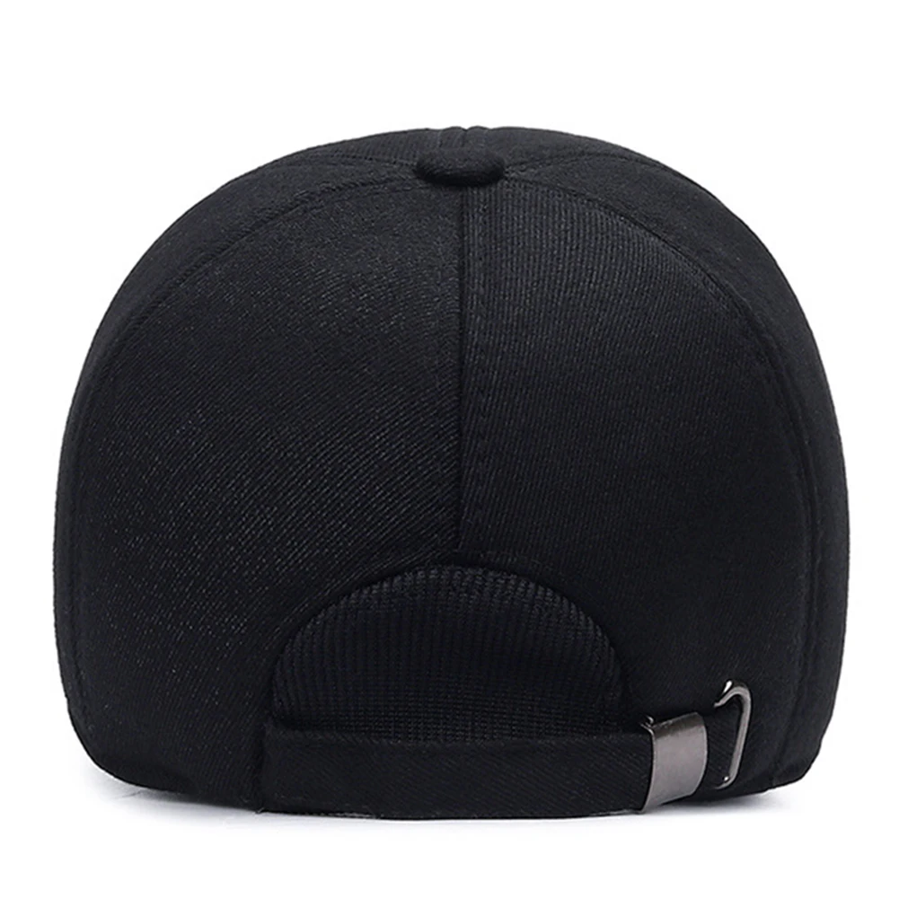 2025 Hunting Duck Tongue Hat Winter Thermal Suitable Dad The Elderly Outdoor Sports Fishing Sunscreen Hat Plush Windproof Hat