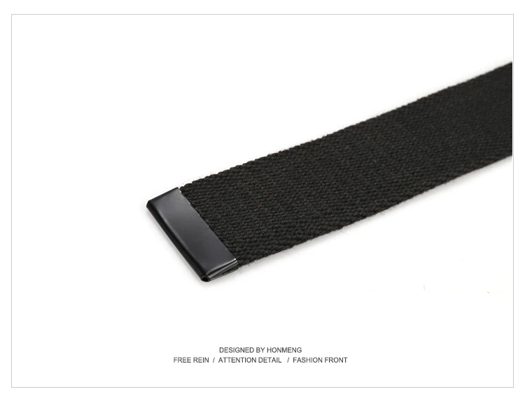 New Unisex Automatic Buckle Fashion Nylon Belt Classic Popular Casual Light Practical Woven Smooth Women Men Canvas Belt 3.8cm