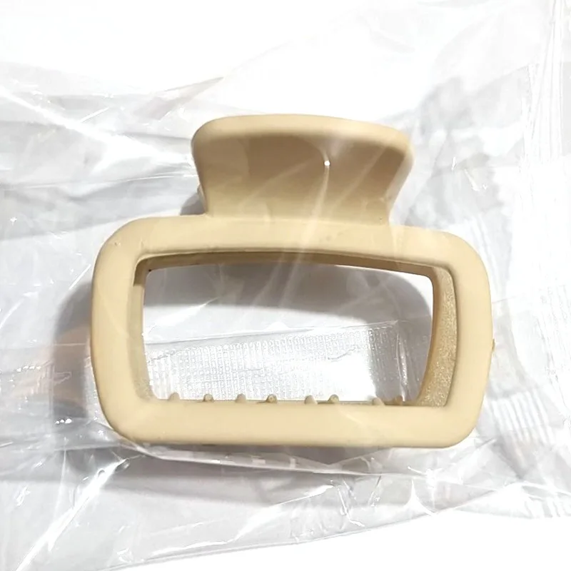 Nwe Women's Square Lightweight Hair Claw Clip Fashionable Elegant Hair Accessory Clip Suitable Hair Styling Makeup