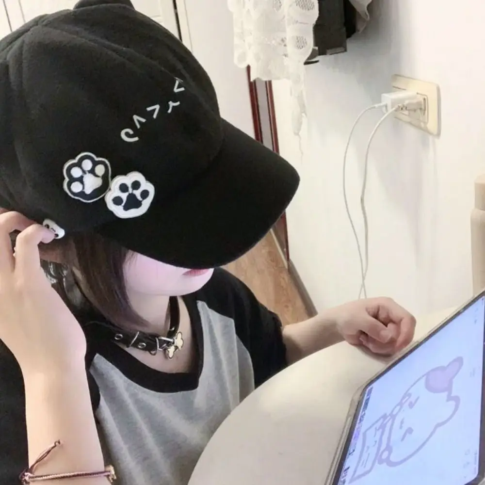 Fashion Cute Berets Caps Lolita JK Y2k Baseball Cap Japanese Casual Newsboy Hats for Women Girls