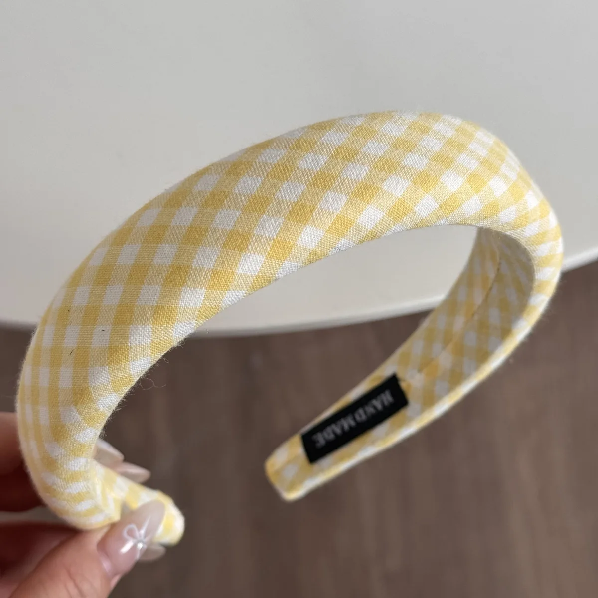 Sea Blue Polka Dot Scrunchies Fashion Gilrs Floral Plaid Large Intestine Hair Ties Ropes Women Sweet Versatile Rubber Bands