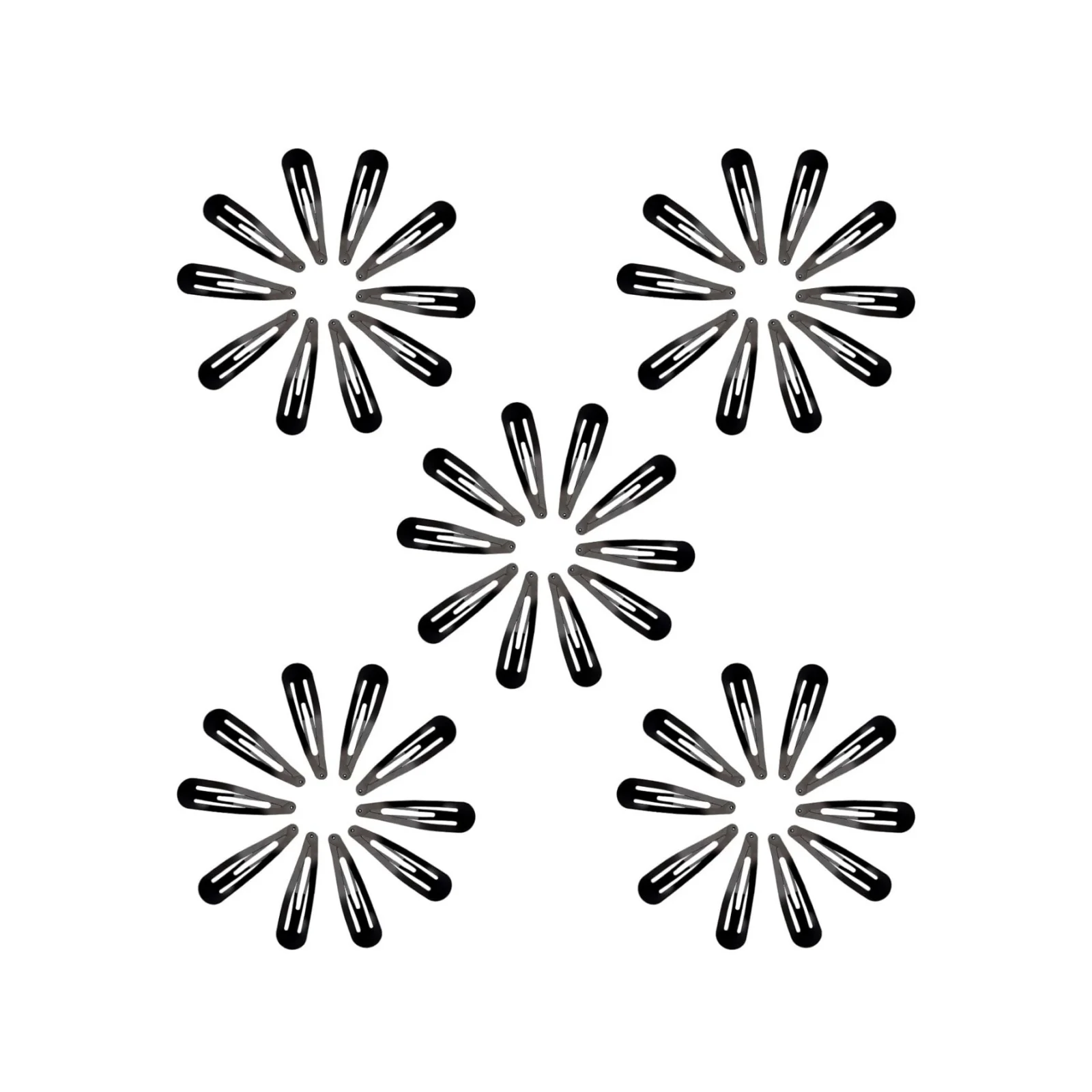 50pcs Simple Metal Bb Hair Clip 5cm Suitable For Daily Wear Holidays And Festivals Casual Children Girls Hair Cards Hair Clips