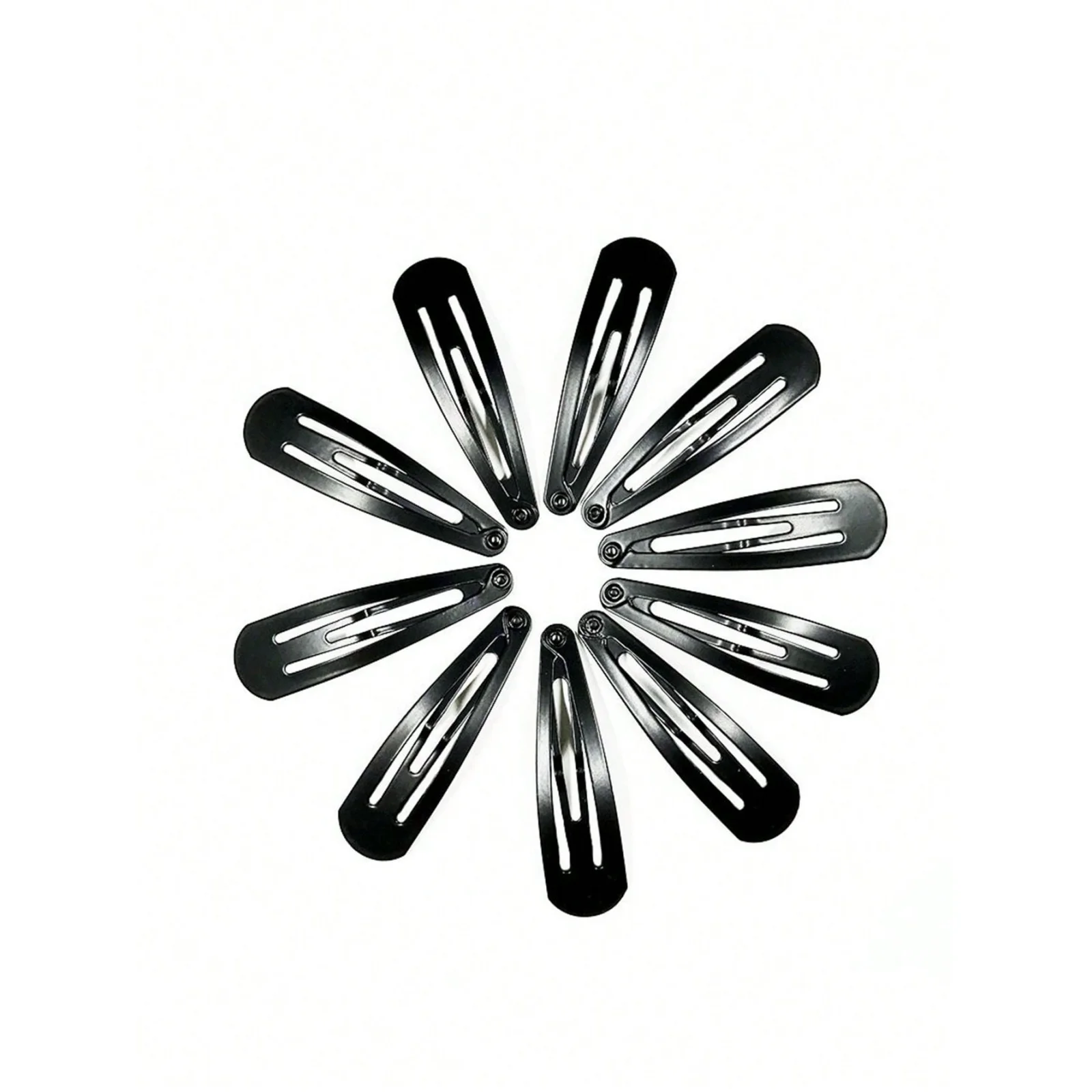 50pcs Simple Metal Bb Hair Clip 5cm Suitable For Daily Wear Holidays And Festivals Casual Children Girls Hair Cards Hair Clips