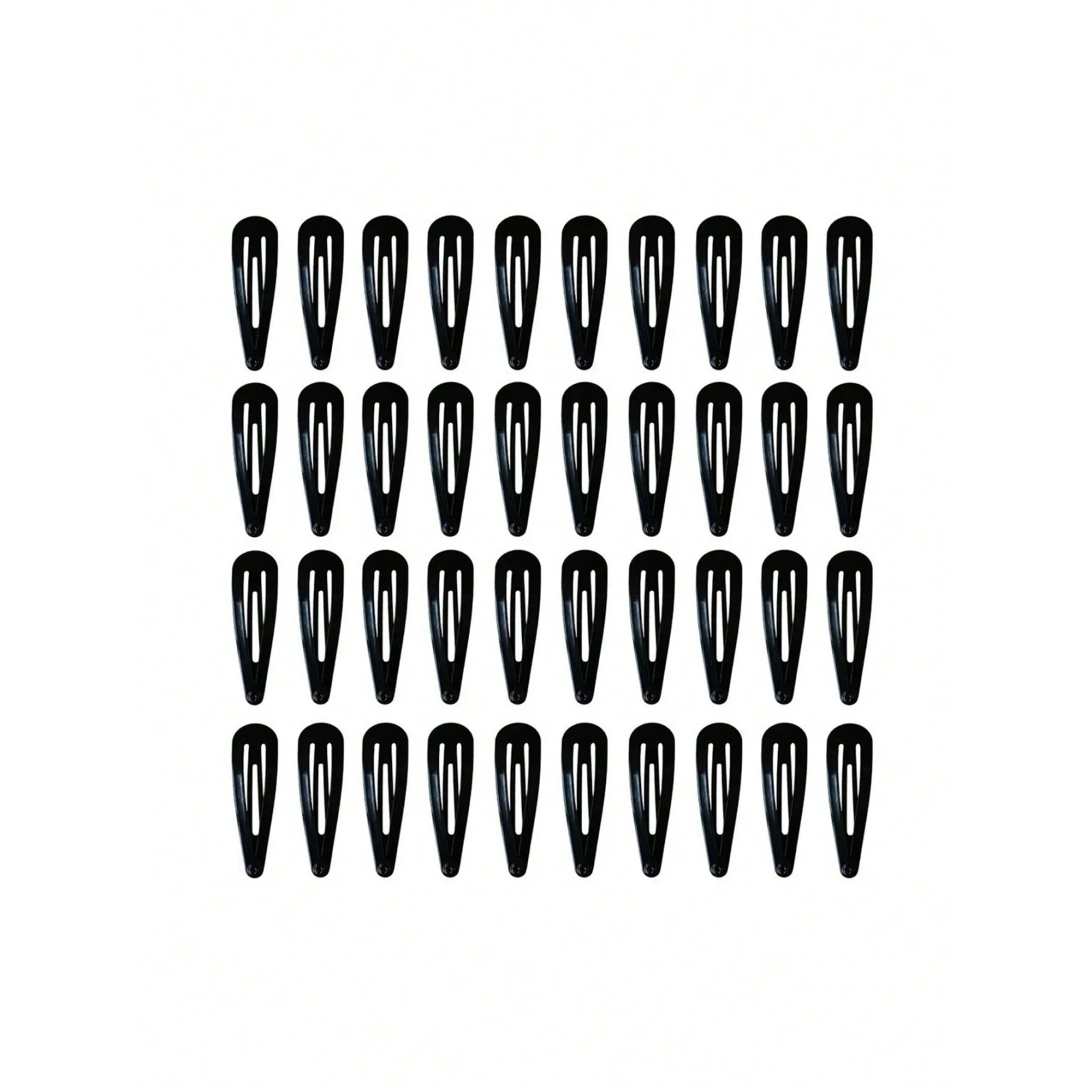 50pcs Simple Metal Bb Hair Clip 5cm Suitable For Daily Wear Holidays And Festivals Casual Children Girls Hair Cards Hair Clips