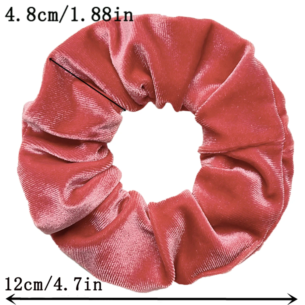 12 Pack Velvet Hair Scrunchies Scrunchy Hair Ties Elastic Hair Bands Ropes Scrunchie for Women or Girls Hair Accessories