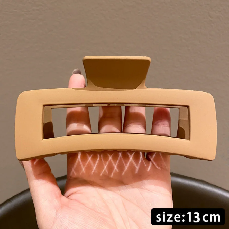 5 Inche Extra Large Claw Clips for Thick Hair Long Hair Claw Clips Oversized Matte Non-slip Rectangle Hair Accessories Gifts