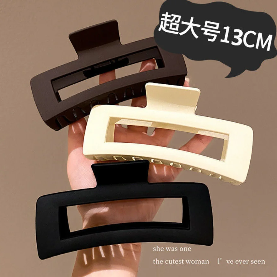 5 Inche Extra Large Claw Clips for Thick Hair Long Hair Claw Clips Oversized Matte Non-slip Rectangle Hair Accessories Gifts