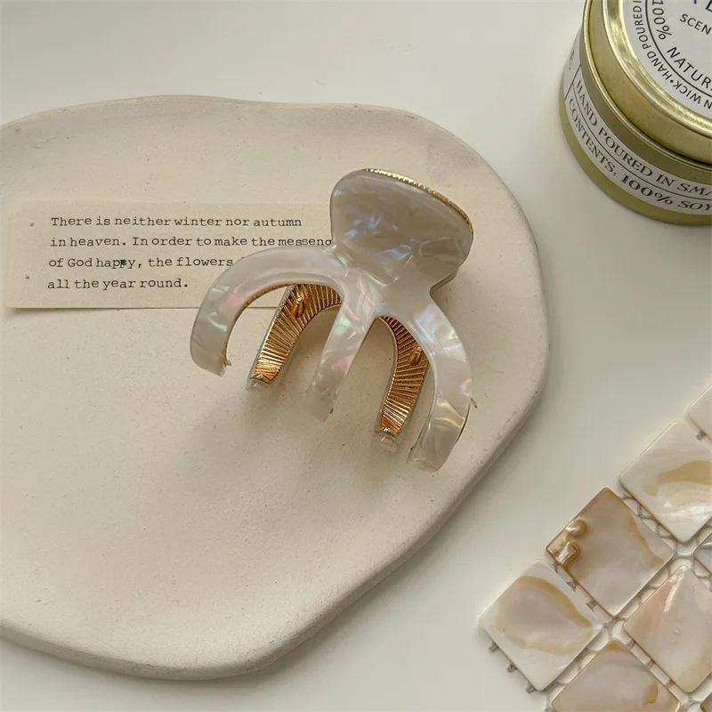 1pc New High Ponytail Hair Clip, Clip at the Back of the Head, Female Shark Clip, High-End Hair Clip
