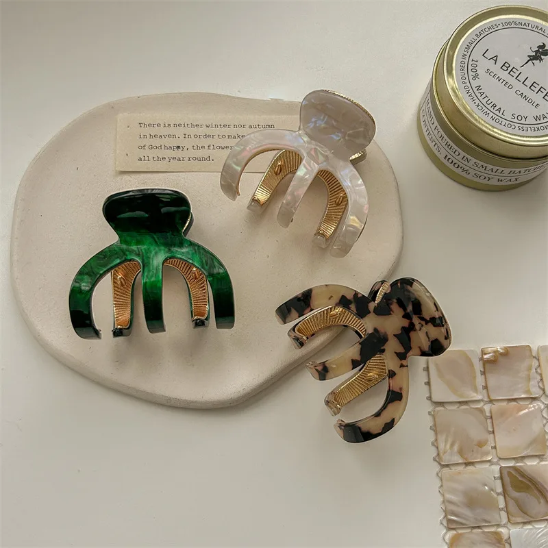 1pc New High Ponytail Hair Clip, Clip at the Back of the Head, Female Shark Clip, High-End Hair Clip