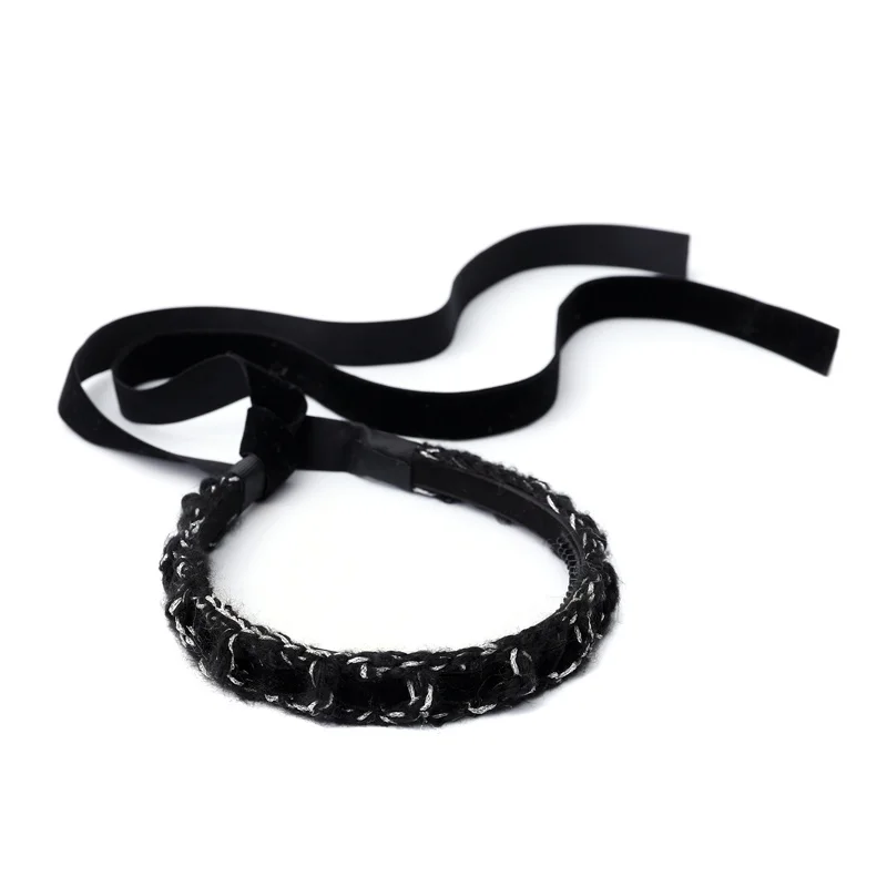 001G Yarnbraid Hair Bows headband Cute Hairpins Girls Hair headband Barrettes Solid Clip Kids Headwear Fashion Hair Accessories