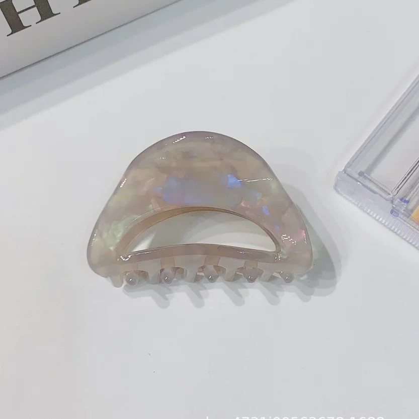 Sweet Mini Acetate Hair Clip for Women Girls Hair Claw Chic Barrettes Crab Hairpins Styling Claw Clips Fashion Hair Accessories