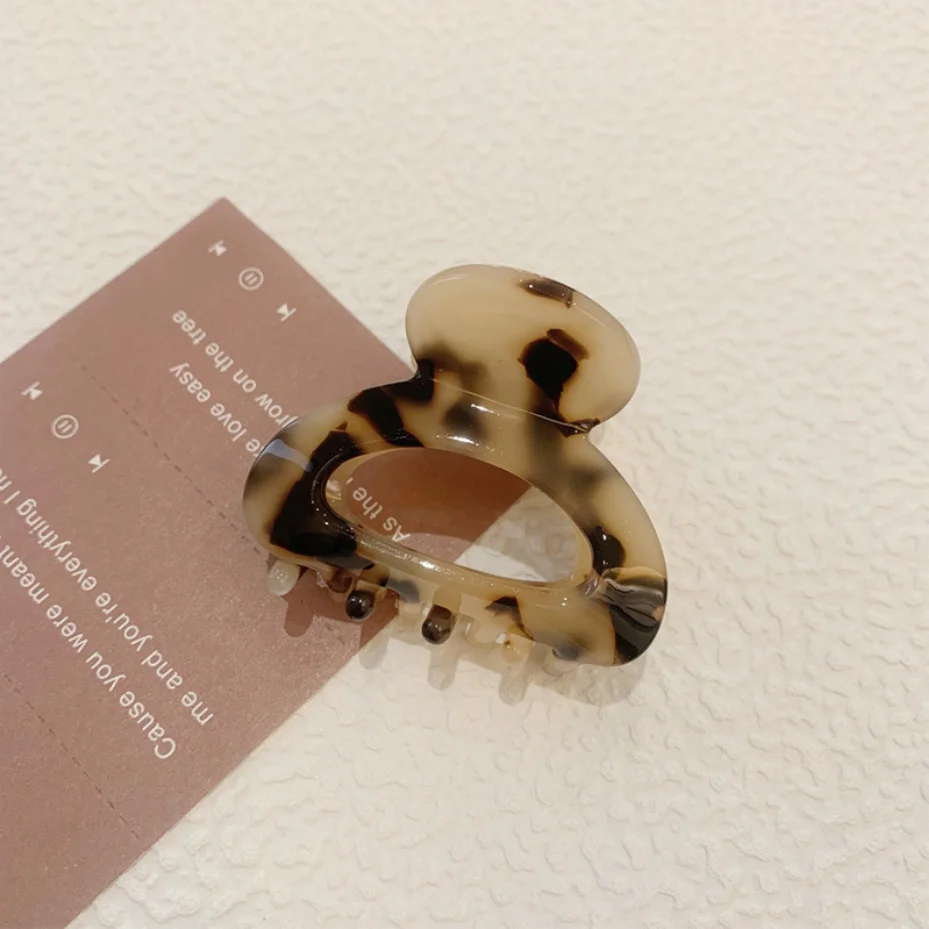 Sweet Mini Acetate Hair Clip for Women Girls Hair Claw Chic Barrettes Crab Hairpins Styling Claw Clips Fashion Hair Accessories
