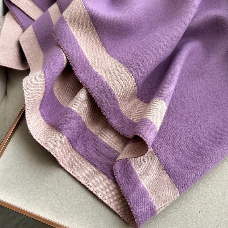 New Warm Luxury Cashmere Scarf Women Plain color Fashion Shawl and Wraps Ladies Blanket Foulard Winter Pashmina Bandana Bufanda