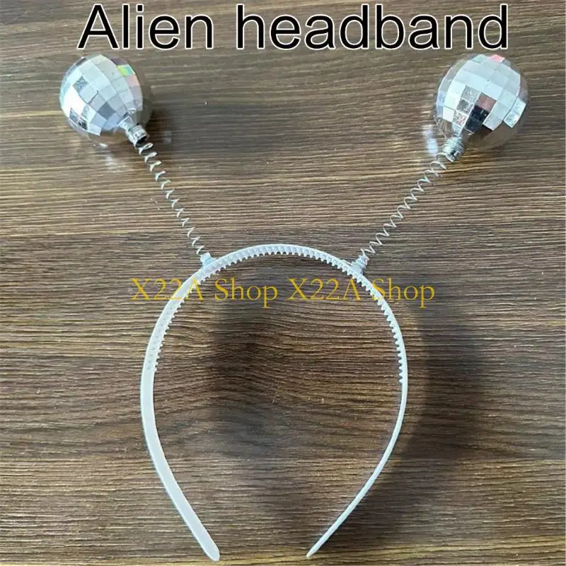 Unique 70s Vintage Hairband Disco Headband Music Festival Headwear Party Supply