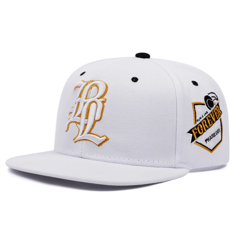 Trendy New LPL Side FOREVER Men's Street Hip Hop Hat Skateboard Hat Women's Outdoor Leisure Sunshade Hat Flat Edge Baseball Hat