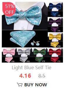 Barry Wang Jacquard Mens Bow Tie Pre-Tied Bowtie Hanky Cufflinks Set Red Green Ivory Pre ties Wedding Party
