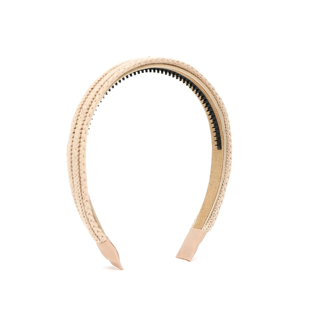 A12 NEW fashion Cotton  Hairband Cute Hairpins Girls H  headband Barrettes Solid hand Kids Headwear Fashion Hair