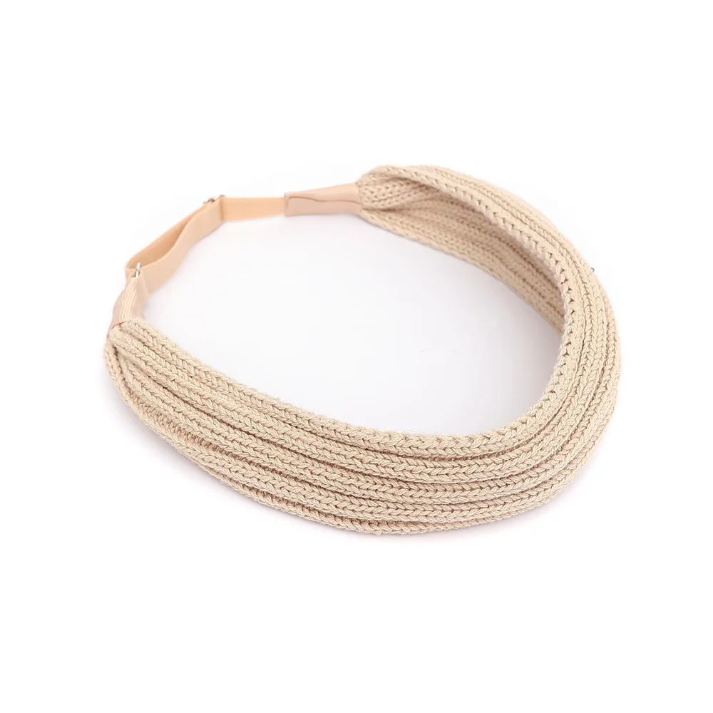 A12 NEW fashion Cotton  Hairband Cute Hairpins Girls H  headband Barrettes Solid hand Kids Headwear Fashion Hair