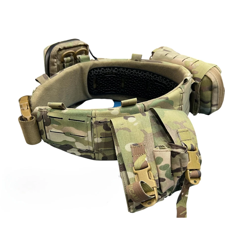 Tactical Waistband 3D Elastic Load Reducing and Pressure Reducing Breathable Pad Waist Cushion, Multifunctional Waist Cushion