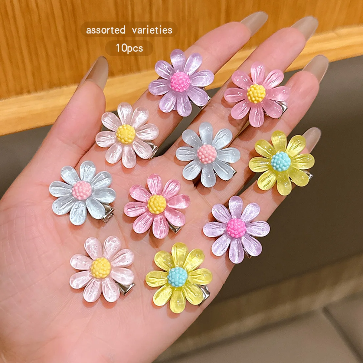 10 cute and sweet flower hair clips suitable for daily use as hair accessories