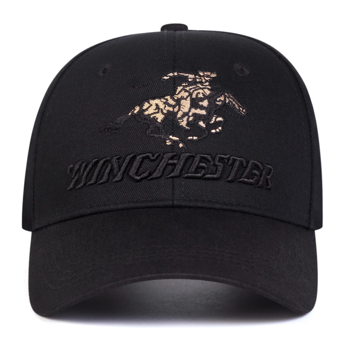 Unisex Winchester Letter Embroidery Baseball Caps Spring Autumn Outdoor Adjustable Casual Hats Dad Hat Sunscreen Hat