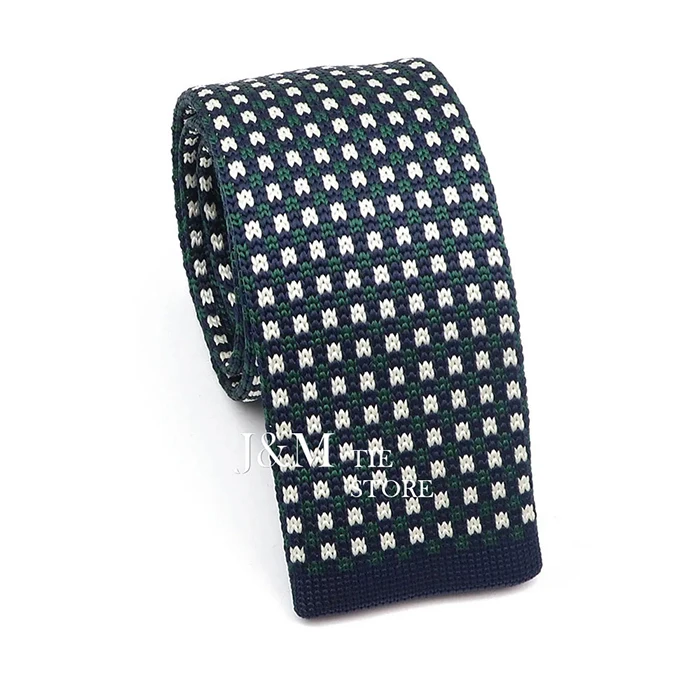 New Knit Ties For Men Casual Skinny Pink Blue Necktie Boys Girls Party Knitted Striped Neck Tie Wedding Groom Necktie Neck Wear