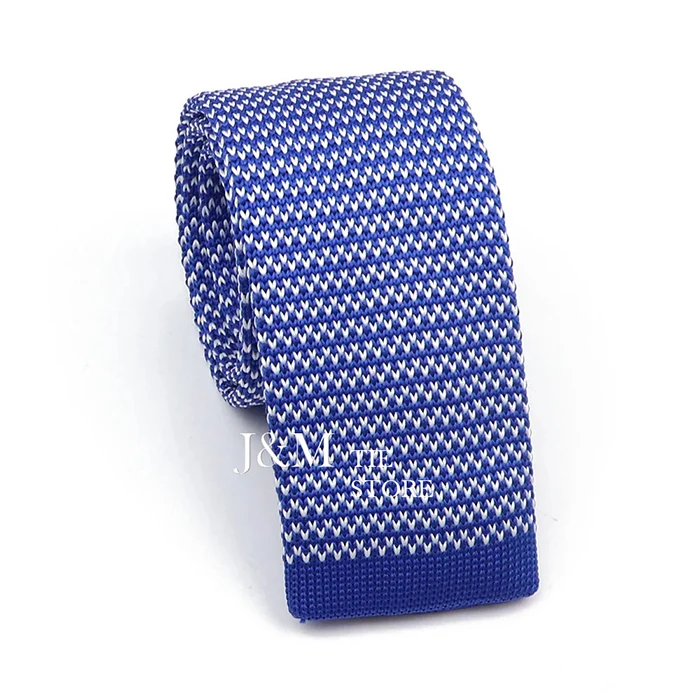 New Knit Ties For Men Casual Skinny Pink Blue Necktie Boys Girls Party Knitted Striped Neck Tie Wedding Groom Necktie Neck Wear