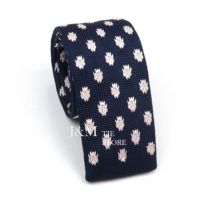 New Knit Ties For Men Casual Skinny Pink Blue Necktie Boys Girls Party Knitted Striped Neck Tie Wedding Groom Necktie Neck Wear